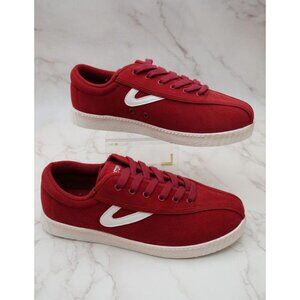 Tretorn Nylite Suede Sneakers Burgundy 7US